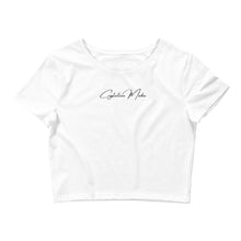 Load image into Gallery viewer, V1 Crop Top (white)
